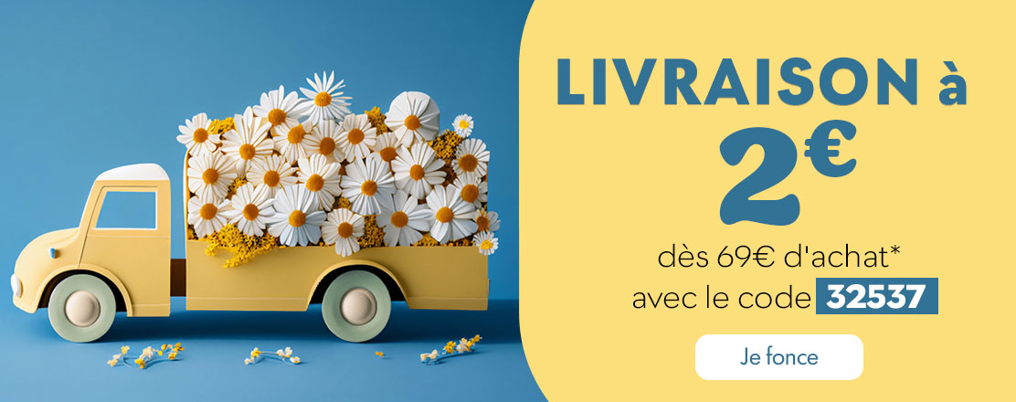 Livraison à 2€ dès 69€