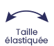 Taille élastiquée