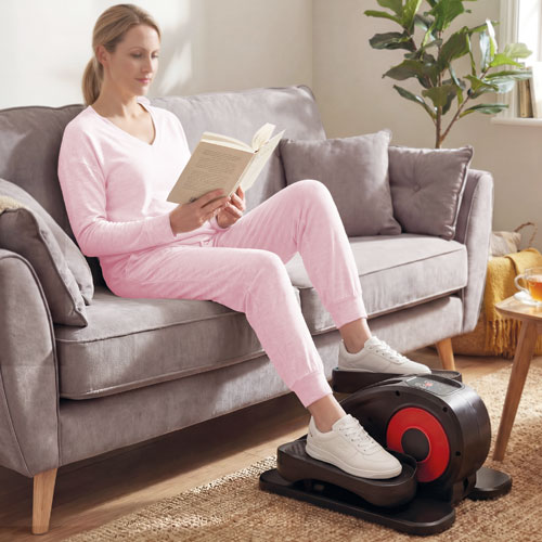 Pédalier elliptique électrique