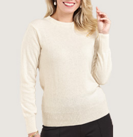 Pull cachemire Ivoire