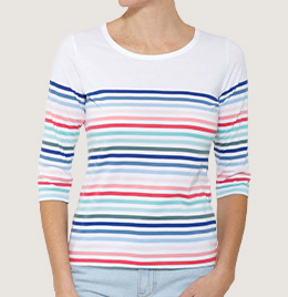 Marinière multicolore Armor lux