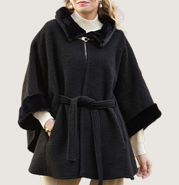 Cape ceinturée Natalia