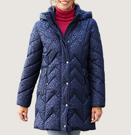 Doudoune mi-longue Marina